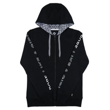 Hooey Youth Ladies Rope Like A Girl Black Full Zip Hoodie HH1163BK-Y