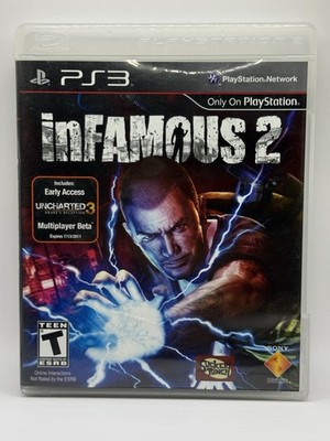 inFamous 2 (Sony PlayStation 3, 2011) - Complete In Box(CIB)