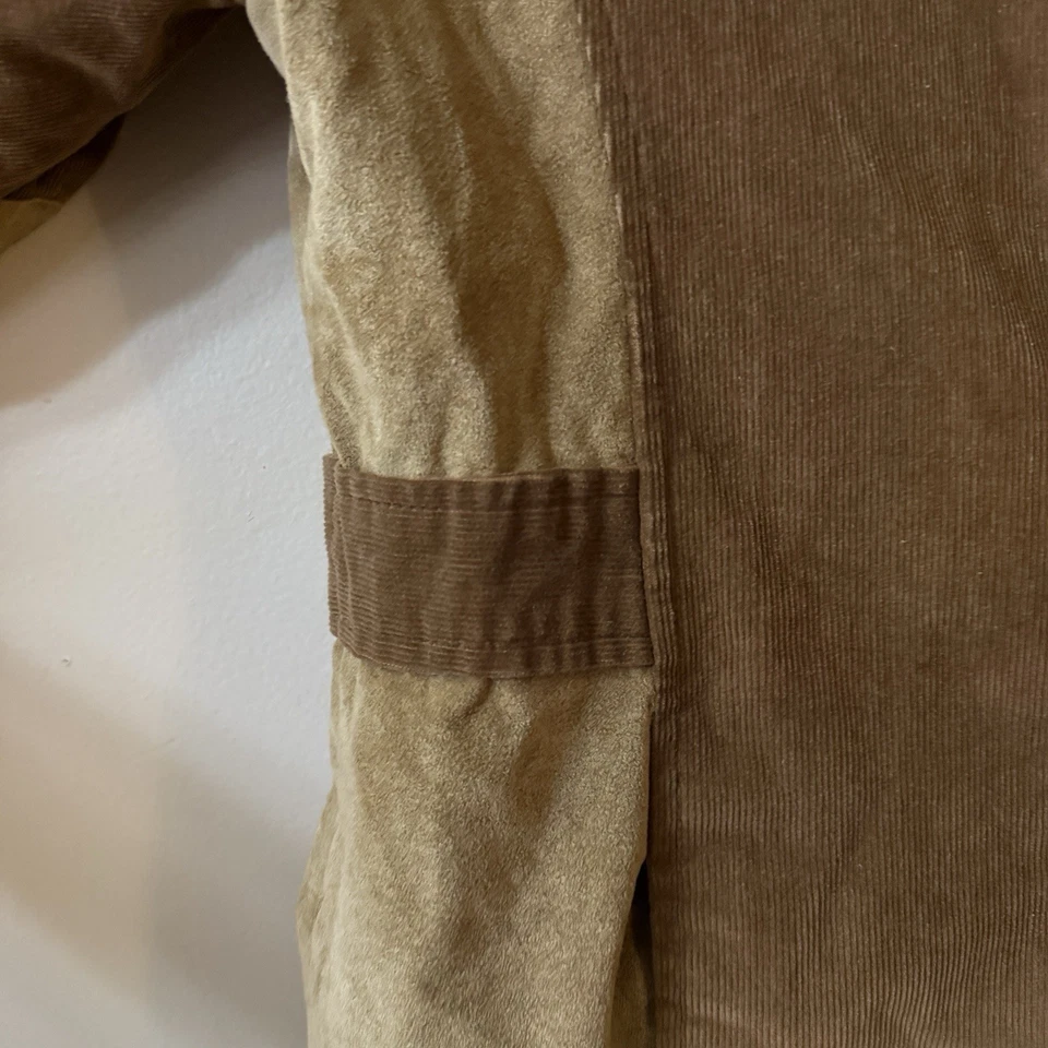 Chaqueta de traje deportivo de ocio vintage para hombre ¿Discoteca grande? Pana marrón Foto 4 de 4