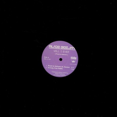 Alice Deejay - Will I Ever 4 Mixes (Vinyl LP - 2022 - US - Original)