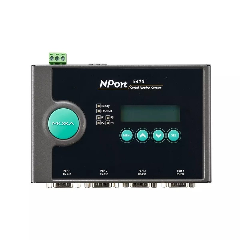 MOXA Nport 5410 V3.4.3 - 4 Port Device POS HUB 7128 0624 9900 Serial Device
