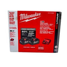 Milwaukee M18 REDLITHIUM HIGH OUTPUT XC6.0 System Starter Kit 48-59-1862S 