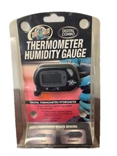 ZOO MED DIGITAL COMBO THERMOMETER HUMIDITY GAUGE - HYGOMETER -THERMOMETER -TH-31