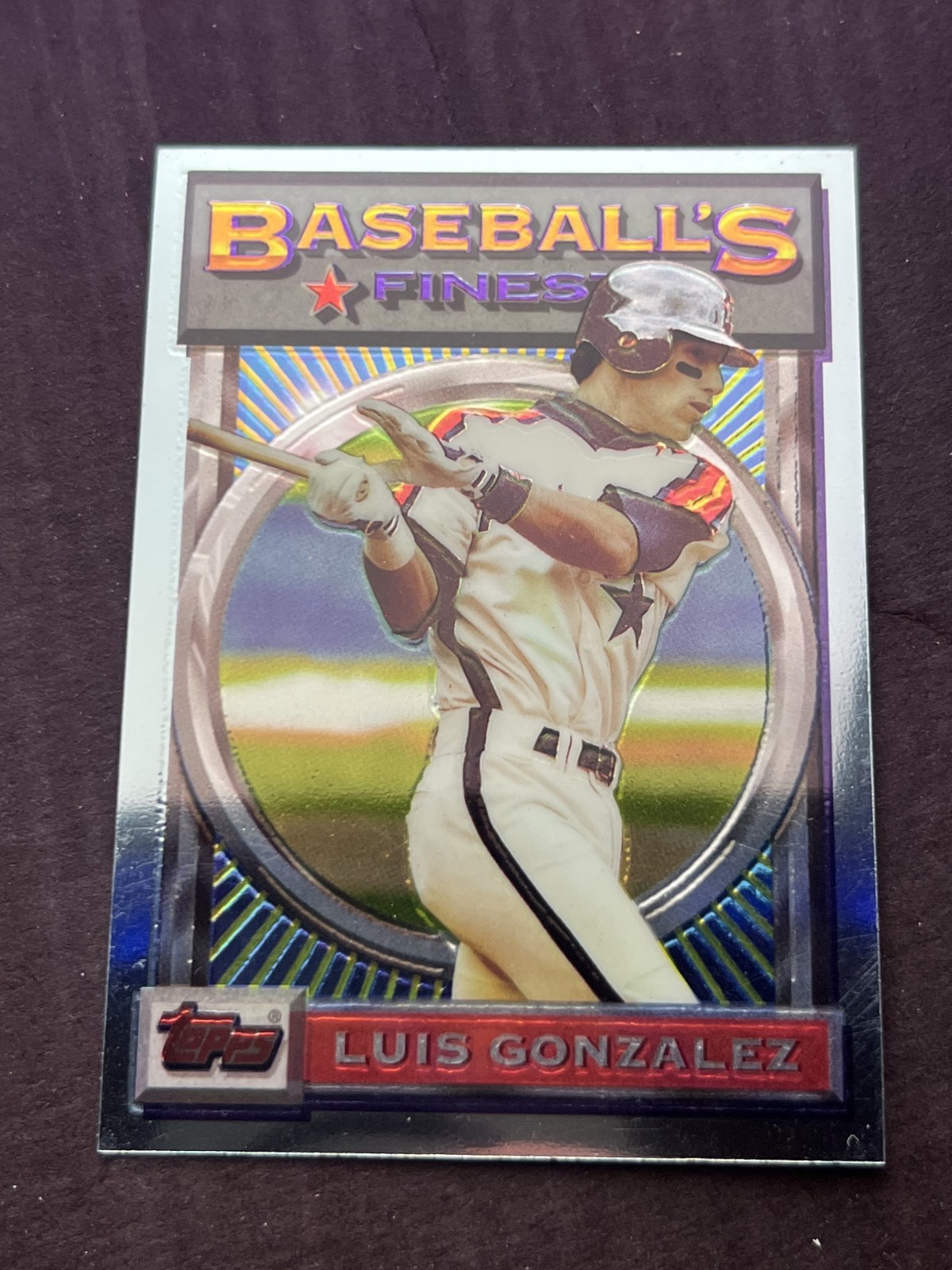 1993 Topps Finest - Baseball's Finest Luis Gonzalez #195
