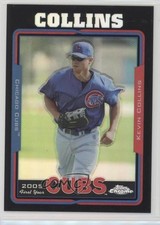 2005 Topps Chrome Update & Highlights Black Refractor 76/250 Kevin Collins 0af