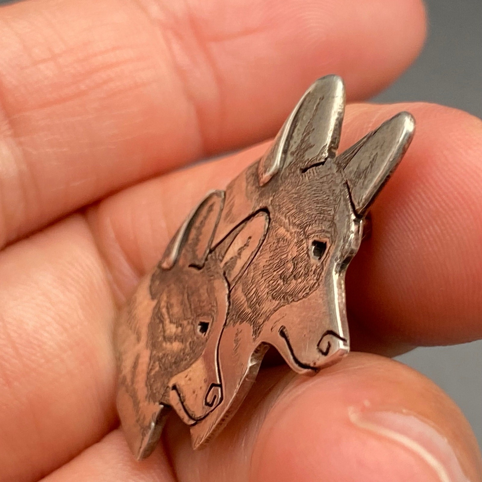 Vintage Cardigan Corgi Dog Braumuller Sterling Si… - image 11