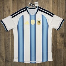 Nueva con etiquetas Camiseta Argentina Adidas 2026 Mundial Auténtica Sobre el Campo Casa Hombres L $150