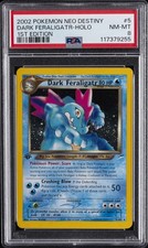 2002 POKEMON NEO DESTINY 1ST EDITION #5 DARK FERALIGATR-HOLO PSA 8 on eBay