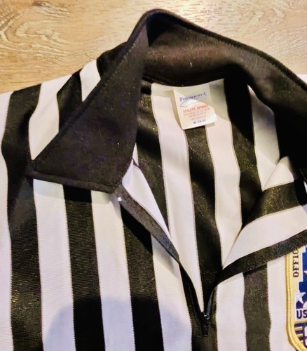 Vintage 90s /Y2K USA Hockey Official Referee Jersey Patch 2000 Sz M - Picture 3 of 6