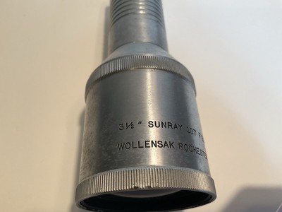 ￼ アメリカのWOLLENSAK社製 ￼ wollensak pearlette WOLLENSAK 3 1/2” SUNRAY 107 F/2.3 projection Lens Vintage Movie