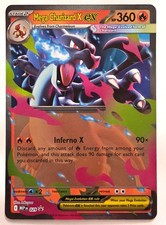 Mega Charizard X ex 029 Me: Mega Evolution Promo Holo for sale online ...