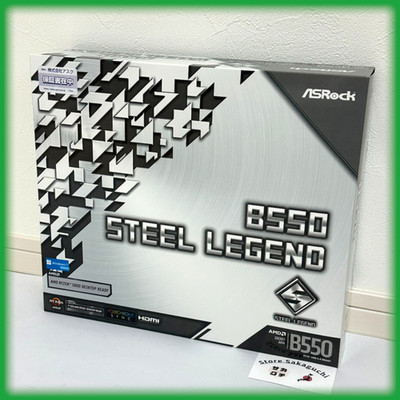 ASRock B550 Steel Legend ATX Gaming Mainboard AM4 DDR4 RGB für AMD Ryzen