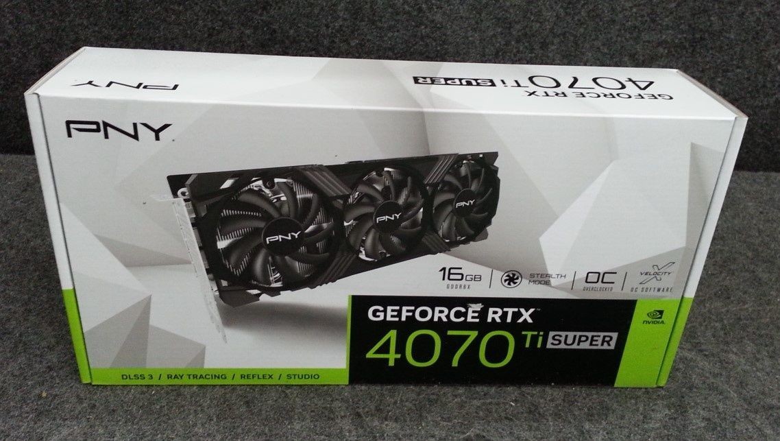 PNY GeForce RTX4070Ti ジャンク PNY GeForce RTX 4070 Ti VERTO Triple Fan 12GB GDDR6X
