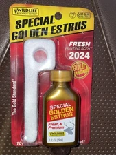 Special Golden Estrus 1 OZ Fresh Hunting Scent The Gold Standard