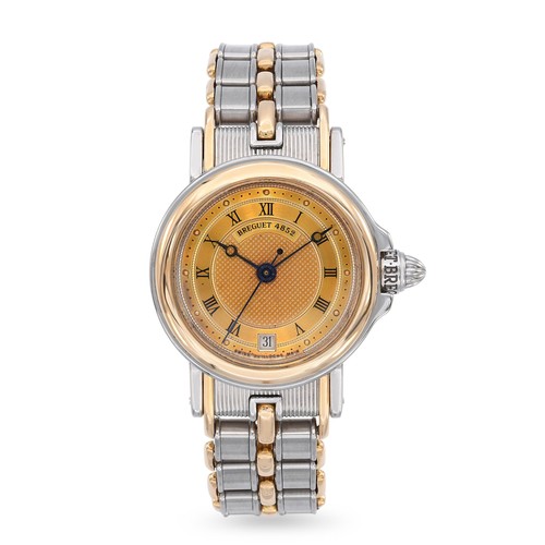 Breguet La Marine 18k Gold Stainless Steel Date Automatic Wome...
