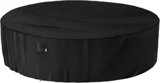 LARGE Outdoor Patio Furniture Set Cover 110” DIA x 34” H. For table and 6 chairs