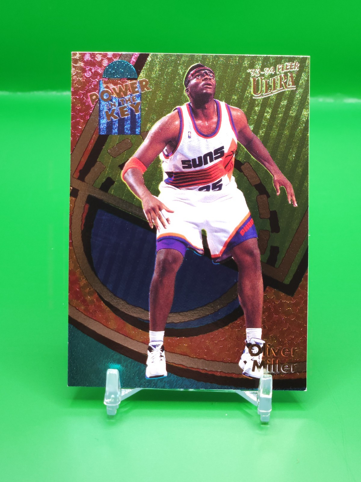 Oliver Miller Power In The Key #4 of 9 1993-94 Fleer Ultra PHOENIX SUNS NBA