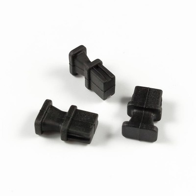 100pcs qsfp Fiber Optical Port Protector Cover/rubber Qsfp Dust Plug Dust Cap