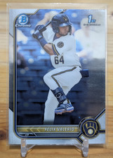 2022 Bowman - Chrome 1st Prospects Felix Valerio #BCP-128 