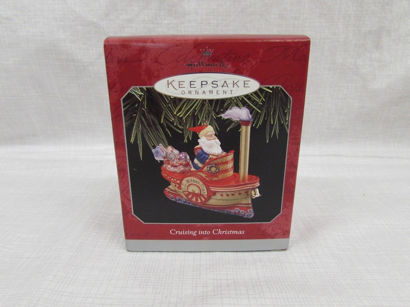 Hallmark Keepsake Ornament, Cruising into Christmas, 1998
