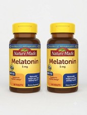 Melatonin 5mg Tablet 2 Packs 90 Tablets Each