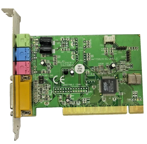 TERRATEC PROMEDIA TTSOLO1-SL VER: 1.2 128i 32bit ES1938 PCI SOUNDKARTE # GK11760