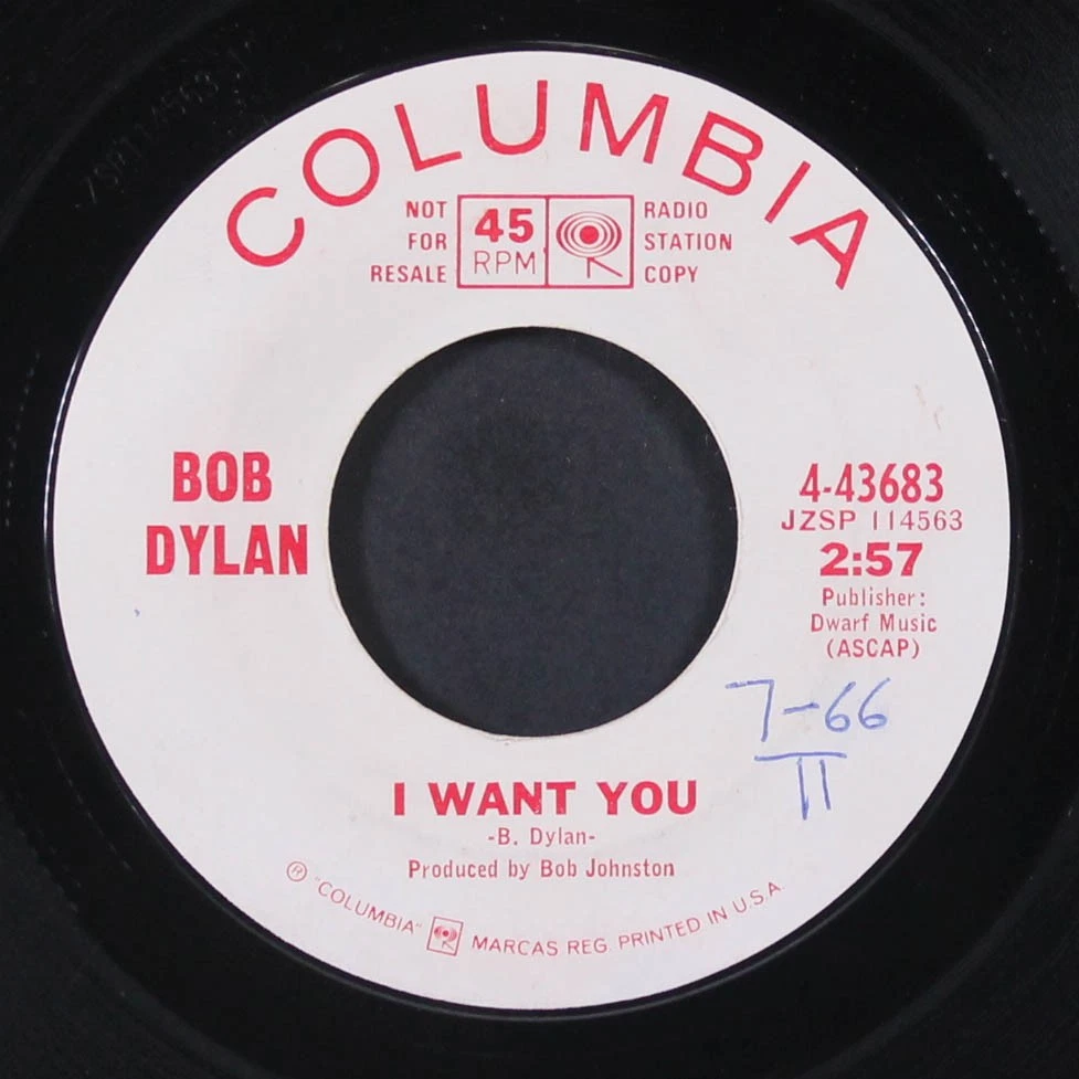 Bob Dylan I Want You for sale | eBay