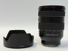 Sony FE 24 105mm F4 G OSS Lens SEL24105G Full Frame Gently Used w/ Lens Hood