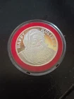 Happy Holidays Christmas Santa Coin 1/2 Troy Oz .999 Fine Silver Round