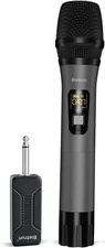 Bietrun UHF Wireless Microphone  w/Rechargeable Receiver Brand New