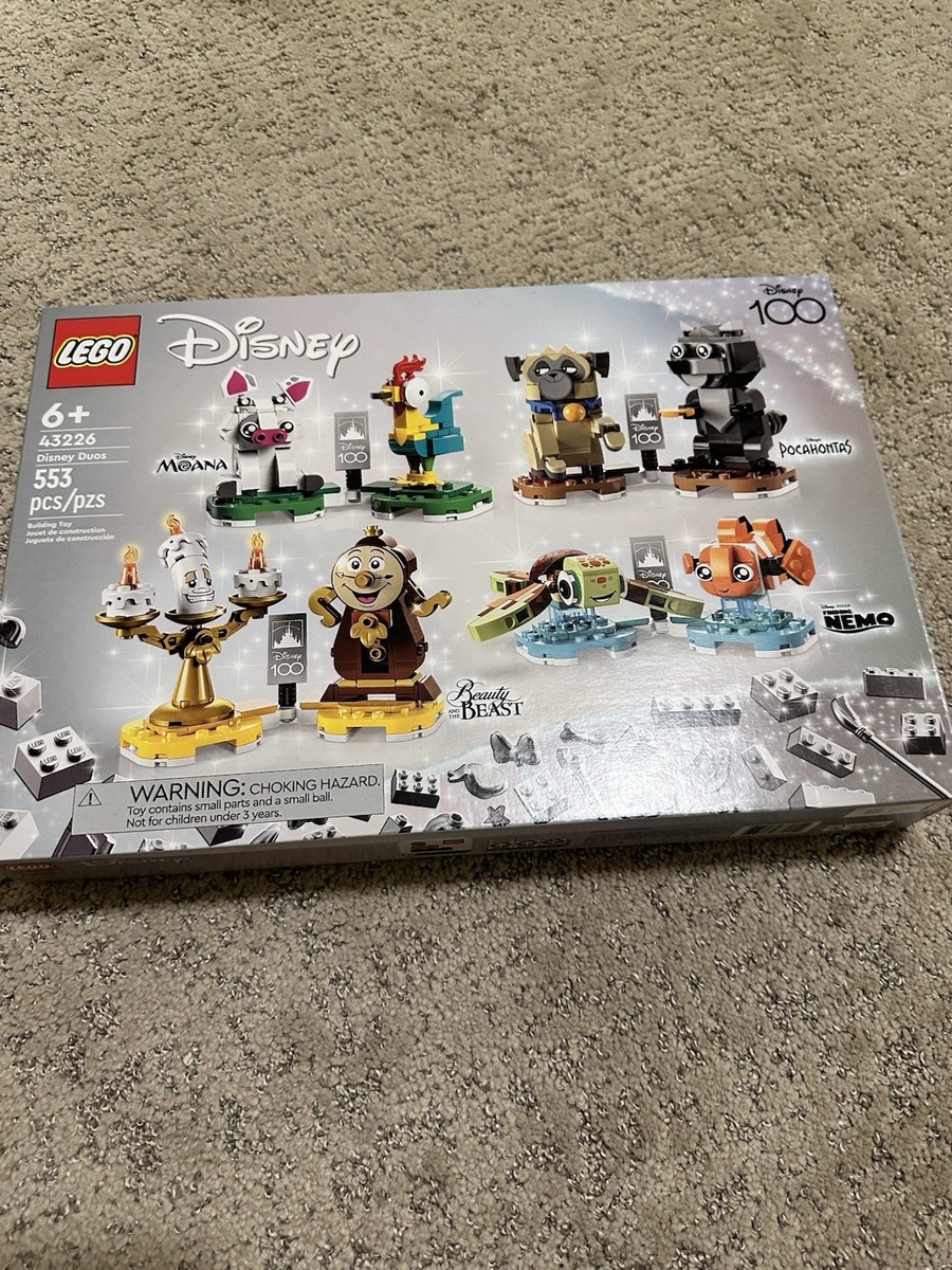Disney Duos Legos 43226 DISNEY 100 MOANA/POCAHONTAS/NEMO/BEAUTY