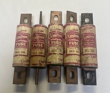 BUSSMANN,JKS100,LIMITRON FUSE 100A 600V LOT OF 5