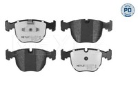 Bremsbelagsatz Vorderachse FÜR BMW 5 (E39) - Meyle 025 214 8619/PD
