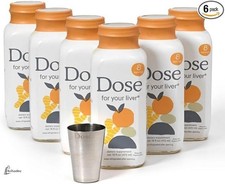 DOSE for Your Liver Cleanse Detox  Repair, Made with Organic Milk 6packs