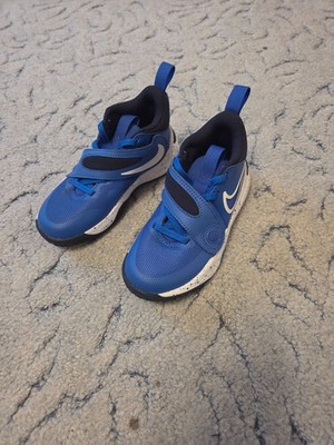 Nike TEAM HUSTLE D GS HYPER ROYAL WHITE-OBSIDIAN-WHI Sneaker