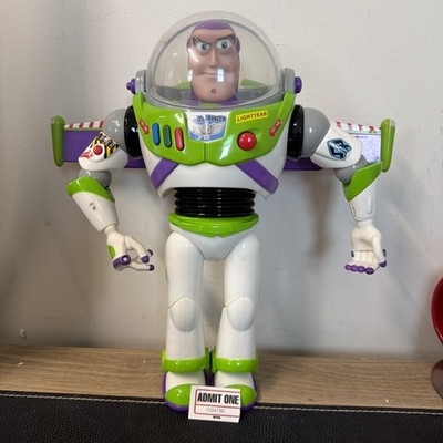 Vintage Origina Toy Story Talking Buzz Lightyear Doll Disney Pixar Thinkway Toys