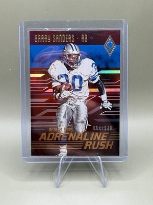 2016 Panini Phoenix - Adrenaline Rush Barry Sanders #AR-BS Red /349
