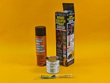 Brake Caliper Paint Kit YELLOW Paint + Cleaner + Brush E-TECH For Car Vehicle UK