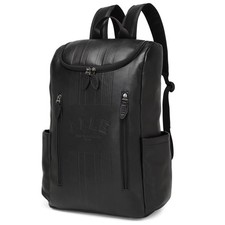ELLE Luggage 22L Roamer Vegan Leather Backpack - Black