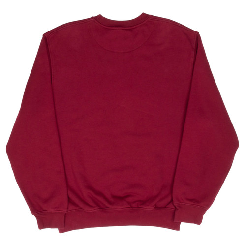 VINTAGE NIKE CLASSIC SWOOSH RED BURGUNDY SWEATSHIRT 2000S MEDIUM - Picture 3 of 6