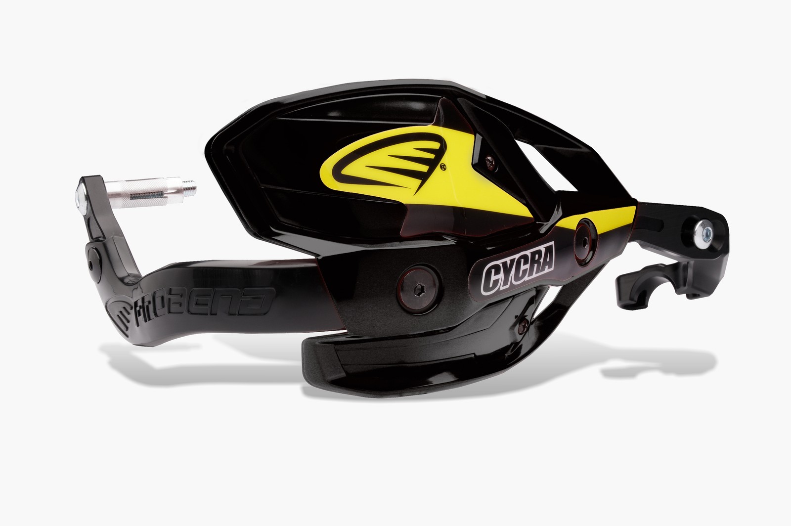 Protège-mains ULTRA PROBEND CYCRA noir avec monture HCM 28 mm pour moto cross et enduro