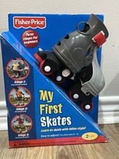 Fisher-Price My First Skates Adjustable Toddler Roller Skates NIP Display 2