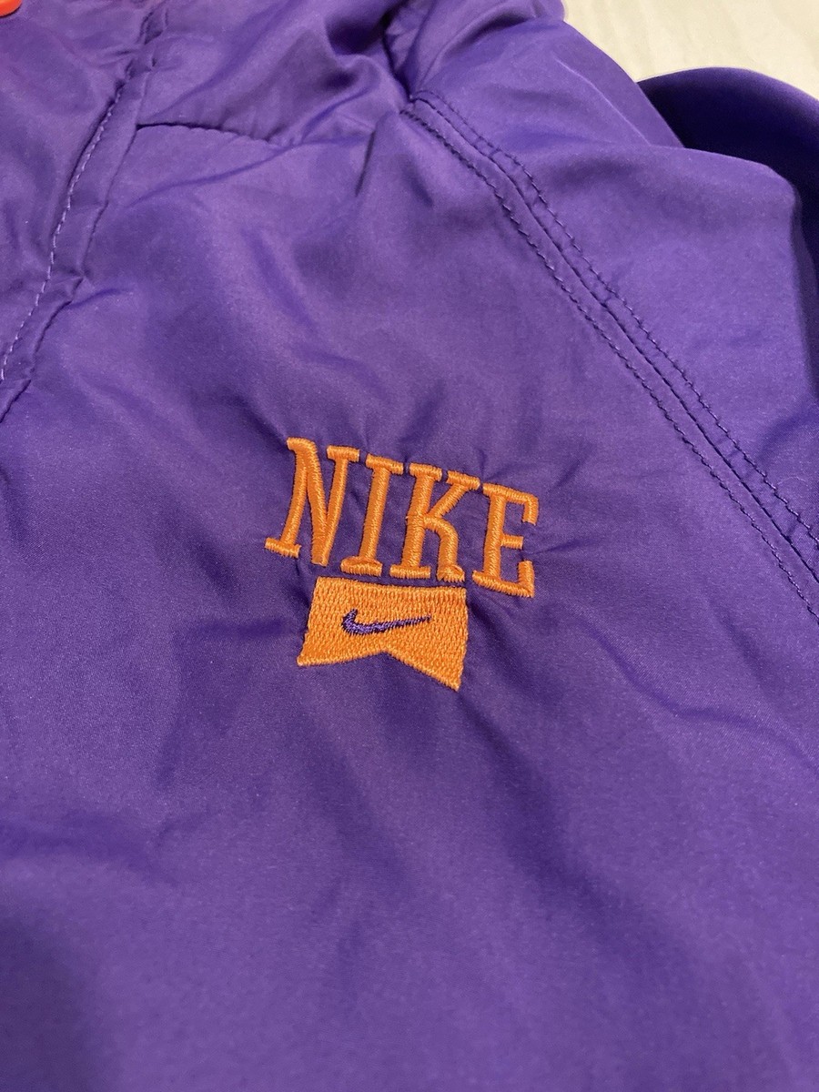 Nike Ski/snowboarding Coat Purple Neon Orange Size Large EUC Youth