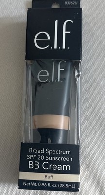 e.l.f. BB Cream - Buff - SPF 20 - 0.96 fl oz 83262U Brand New Discontinued