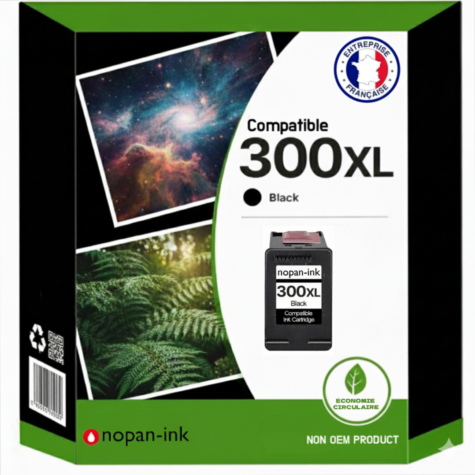 Cartouche HP 300XL Noir Nopan-ink idéale pour le télétravail à la maison