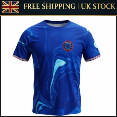 wildstallion Chelsea FC Swirl Football T-Shirt