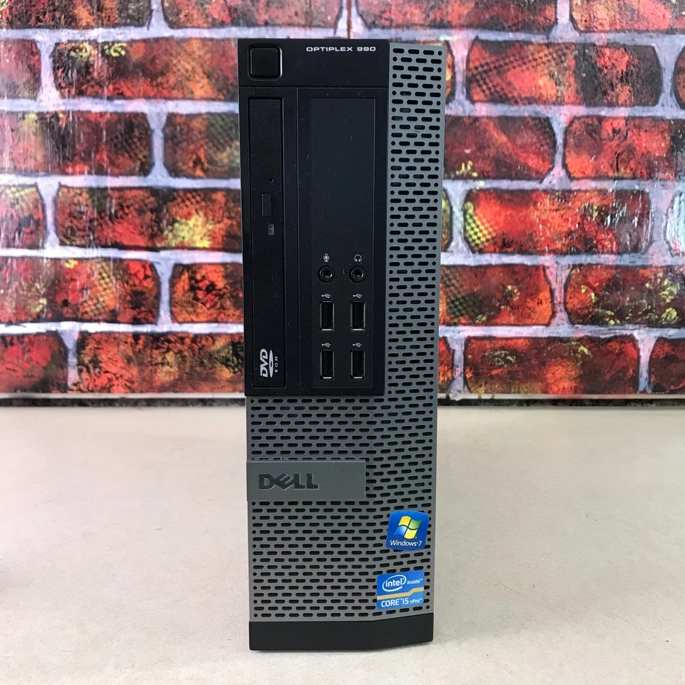 Dell OptiPlex 990 SFF i5-2400 3.10GHz 10GB RAM 128GB SSD (Windows 7 Pro 64-Bit) - Image 3 of 4