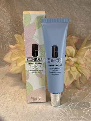 Clinique Even Better Pore Defying Primer 1oz Blur Pores Oil Control NIB FreeShip