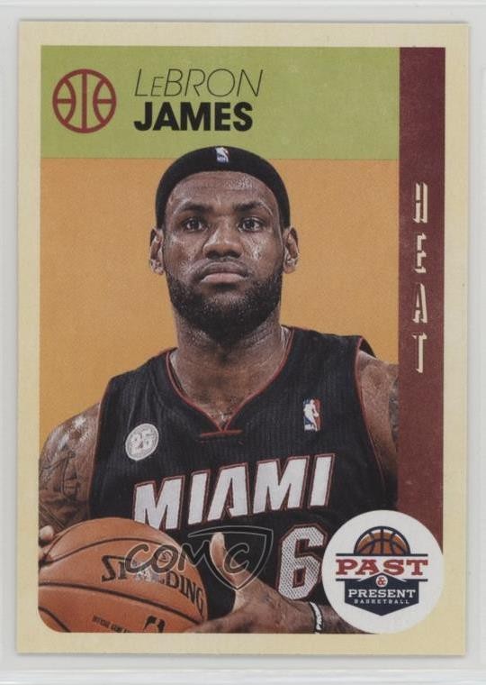 2012-13 Panini Past & Present LeBron James #6 10yu