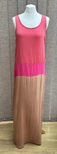 Hush Colour Block Maxi Dress size S/M Summer Striped multicolour 